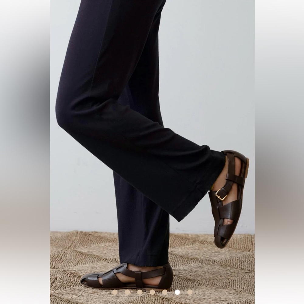 DONNI The Baby Rib Scallop Pant - Picture 6 of 7